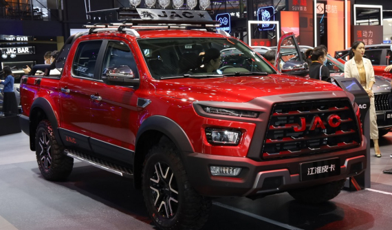 JAC Shuailing T9 - Mẫu bán tải mới cứng, thiết kế ấn tượng ra mắt ở Triển lãm Bắc Kinh 2020