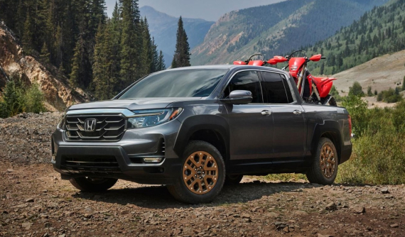 Xe bán tải Honda Ridgeline 2021 trình làng với thiết kế cứng cáp hơn