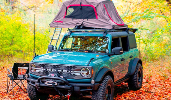 Ford Bronco Overland Concept - Chiếc SUV cắm trại gọn gàng mà đầy đủ tiện nghi