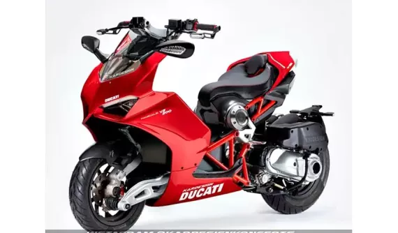 Ngỡ ngàng với tin đồn xe tay ga Italjet Dragster mang kiểu dáng Ducati Panigale tuyệt đẹp