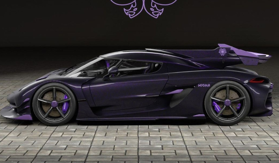 Koenigsegg Jesko Hydra - Siêu xe màu tím mộng mơ dành riêng cho vị doanh nhân trẻ