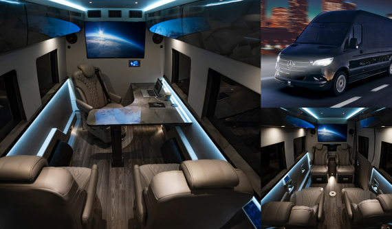 Mercedes-Benz Sprinter "VIP Mobile Office" - Văn phòng di động sang trọng cho các doanh nhân