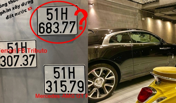 Cường "Đô-la" khiến cư dân mạng tò mò biển số "lạ" trong thông điệp đóng thuế xây dựng đất nước là xe nào