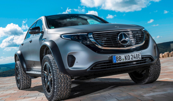Mercedes-Benz EQC 4x4² - Concept SUV điện mang thiết kế vạm vỡ, khả năng off-road cực ấn tượng