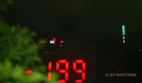 Lái Mercedes-Benz ở vận tốc 199 km/h trên cao tốc Pháp Vân - Cầu Giẽ, tài xế bị phạt 11 triệu đồng