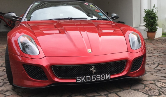 Siêu xe Ferrari 599 GTO cực hiếm của đại gia Singapore với biển số đẹp khỏi chê