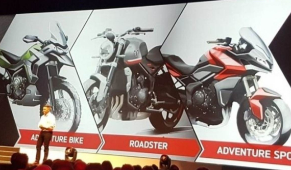 Ngoài naked bike Trident 660, Triumph có thể ra mắt thêm 2 mẫu Adventure với trang bị động cơ tương tự?