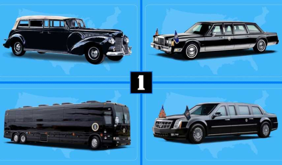 Nhìn lại mọi chiếc xe limo phục vụ Tổng thống Mỹ kể từ năm 1939 cho tới nay