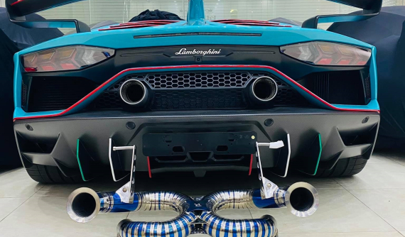 Lamborghini Aventador SVJ độc nhất Việt Nam được chủ nhân thay "khẩu pháo" mới