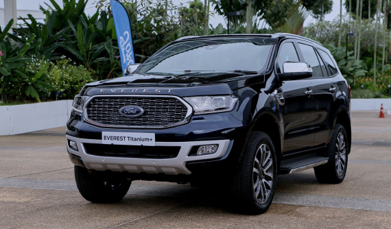 Ngắm hình ảnh "bằng xương, bằng thịt" của Ford Everest 2021 sắp về Việt Nam