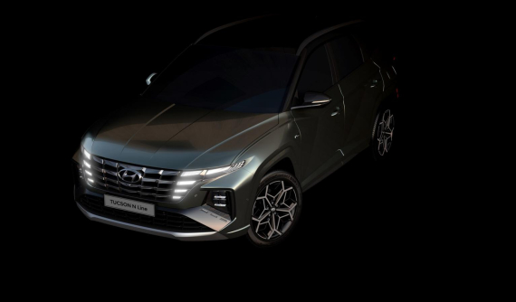 Hyundai Tucson N Line bất ngờ lộ diện với thiết kế thể thao hơn