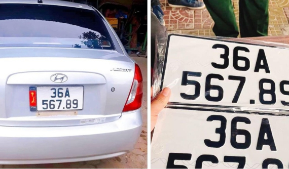 Thanh Hóa: Bốc biển "san bằng tất cả" 567.89, chủ chiếc Hyundai Accent đời cũ được "gạ" bán lại xe với giá gấp 3