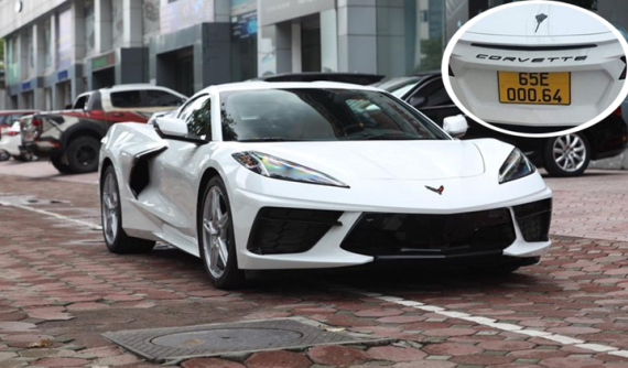 Chevrolet Corvette C8 đầu tiên về Việt Nam lắp biển kinh doanh vận tải ở Cần Thơ