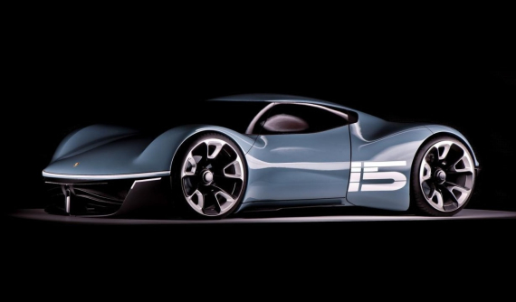 Porsche Vision 916 - Giấc mơ xe coupe nhỏ gọn, chạy điện không thành hiện thực