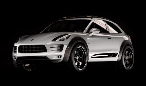 Porsche Macan Vision Safari - Mẫu concept bí mật trang bị như xe đua việt dã
