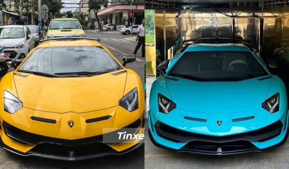 Cặp đôi Lamborghini Aventador SVJ siêu hiếm của nhà giàu Việt, chỉ sản xuất 900 xe trên thế giới