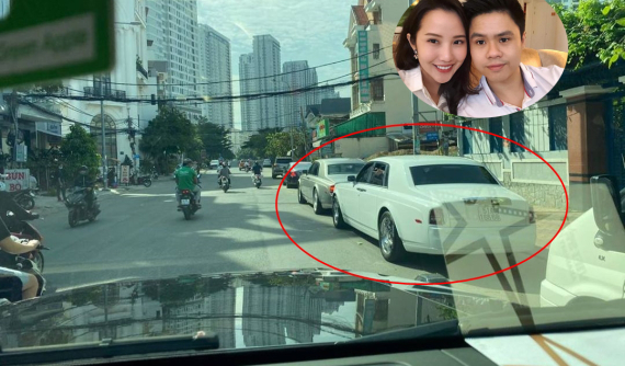 Không chỉ 1 mà có đến 2 chiếc Rolls-Royce Phantom góp mặt trong lễ ăn hỏi của Phan Thành