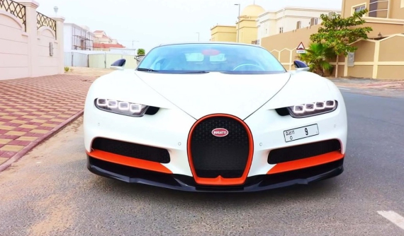 "Dân chơi" chi 7 triệu USD để mua biển số độc cho siêu xe Bugatti Chiron Sport