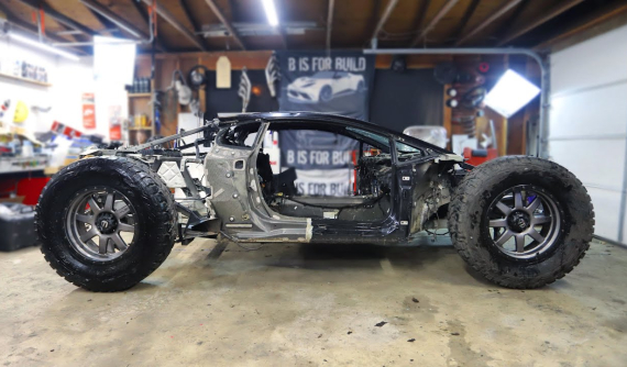 Lamborghini "Jumpacan" - Chiếc Huracan độ đi off-road đầu tiên trên thế giới