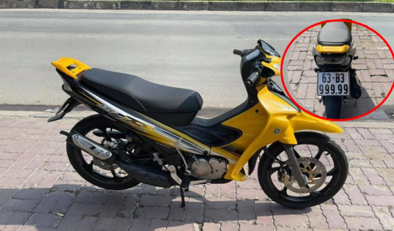Bấm được biển "ngũ quý" 9 cho Yamaha 125ZR, chủ xe mạnh dạn rao bán trên 1 tỷ đồng
