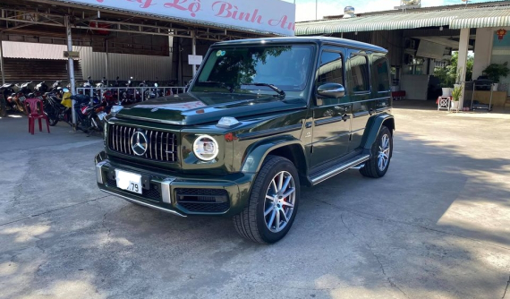 Mercedes-AMG G63 2020 có màu sơn trị giá hơn 255 triệu đồng chính thức "làm dâu" tỉnh Bình Phước