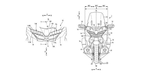 Honda Gold Wing lộ ảnh thiết kế mới có hệ thống radar cực kỳ hiện đại