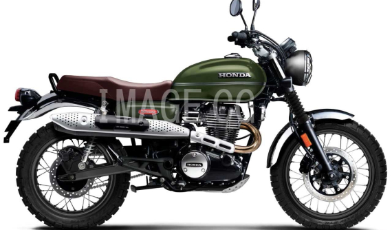 Xế cổ Honda CB350 H'ness sẽ có phiên bản Scrambler với pô vắt tuyệt đẹp?