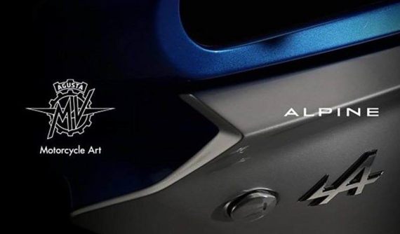 MV Agusta kết hợp với hãng xe ô tô Alpine sản xuất siêu mô tô hoàn toàn mới