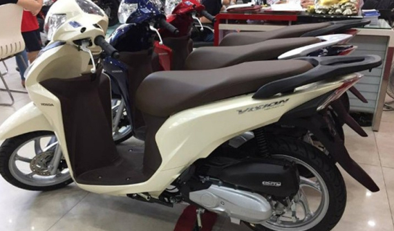 Giá xe Honda Vision có dấu hiệu tăng trở lại trước mùa mua sắm Tết