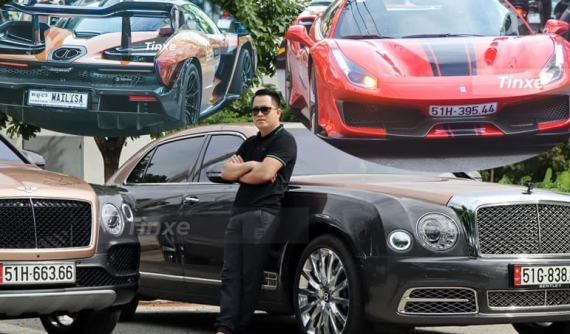 Giải mã ý nghĩa những chiếc biển số trên dàn siêu xe hơn 200 tỷ đồng của doanh nhân quận 12