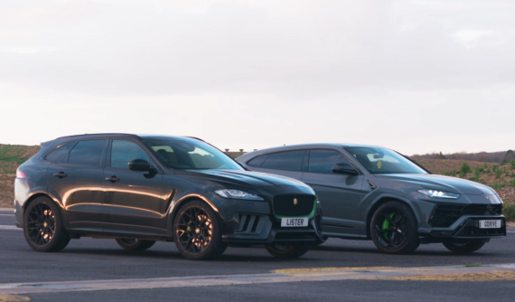 Trận chiến siêu SUV: Lamborghini Urus mạnh 641 mã lực đua drag với Lister Stealth mạnh 666 mã lực