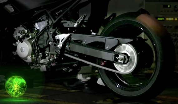 Xe mô tô Kawasaki Hybrid đỉnh cao sắp ra mắt, sử dụng pin Lithium