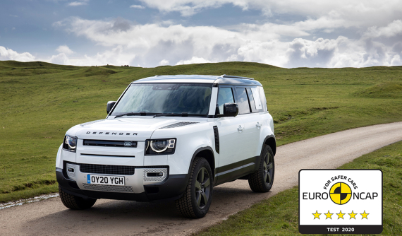 Land Rover Defender nhận đánh giá 5 sao an toàn của Euro NCAP