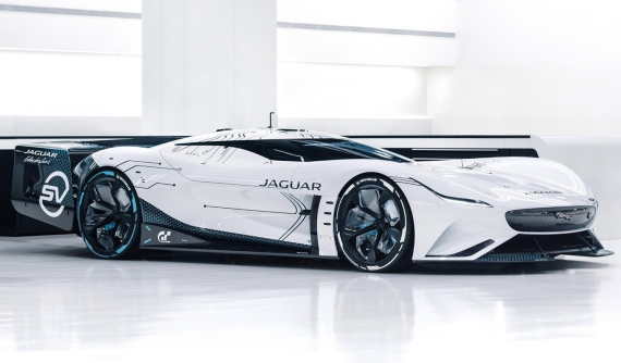 Jaguar Vision Gran Turismo SV - Xe đua thế giới ảo mạnh 1.877 mã lực, gia tốc 0-96 km/h trong 1,65 giây
