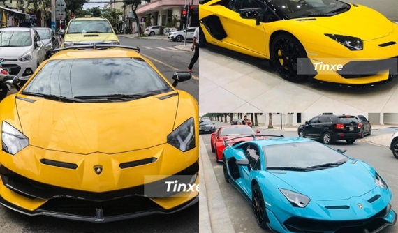 Bộ 3 Lamborghini Aventador SVJ cực hiếm thể hiện phong cách chơi siêu xe hàng đỉnh của đại gia Việt