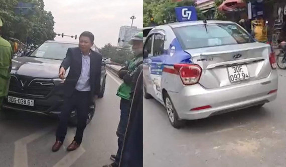 Video: Tài xế điều khiển VinFast LUX SA2.0 tông móp đuôi xe taxi nhưng nhất định không chịu nhận lỗi