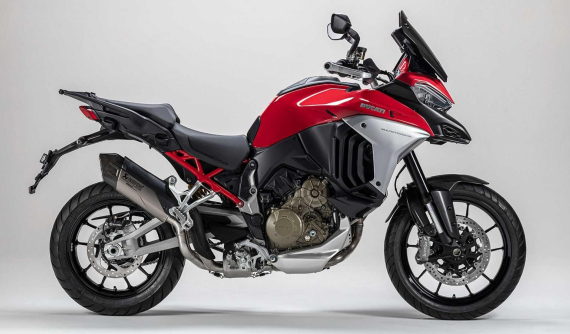Ducati Multistrada V4 sẽ có hai tùy chọn ống xả Akrapovic