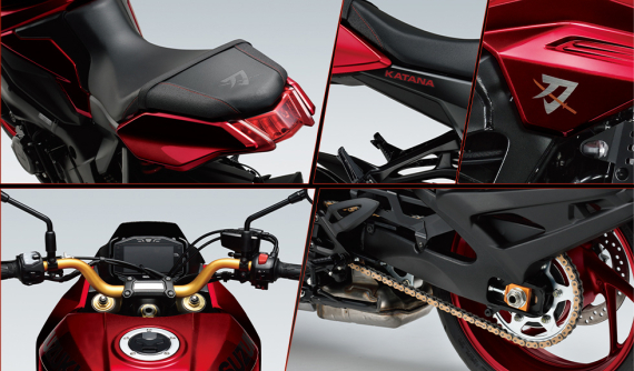 Suzuki ra mắt "kiếm Nhật" Katana màu đỏ - Phiên bản giới hạn tuyệt đẹp cho dịp Giáng Sinh