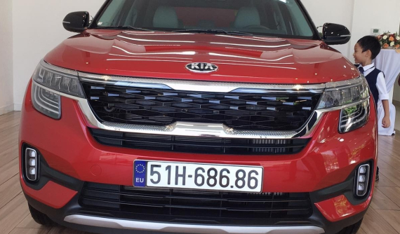 Kia Seltos bản Premium 1.4 Turbo biển "lộc phát" được rao bán với giá 1,5 tỷ đồng