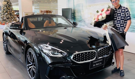 Matt Liu - bạn trai Hoa hậu Hương Giang - tậu BMW Z4 hơn 3,3 tỷ đồng