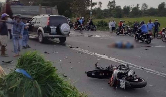 Đối đầu Ford Everest trên quốc lộ 51, thanh niên đi Yamaha Exciter tử vong