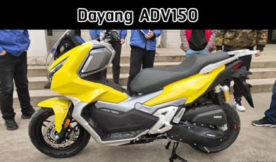 Diện kiến Dayang ADV 150, xe ga Adventure cực đẹp do Trung Quốc sản xuất