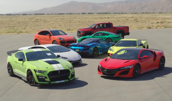 Theo dõi "World's Greatest Drag Race" 2020 với sự góp mặt của 8 chiếc xe, tổng công suất trên 5.000 mã lực