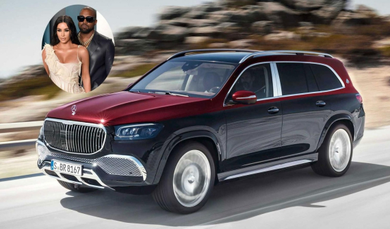 Chịu chơi như Kanye West: Tặng một lúc 5 chiếc Mercedes-Maybach GLS cho cô Kim "siêu vòng ba"