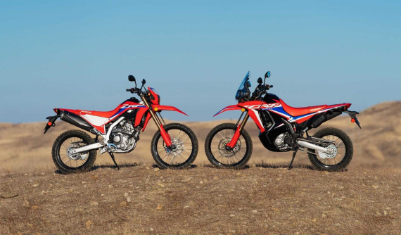 Bộ đôi xe địa hình Honda CRF300L và CRF300L Rally sẽ được bán ra tại Mỹ