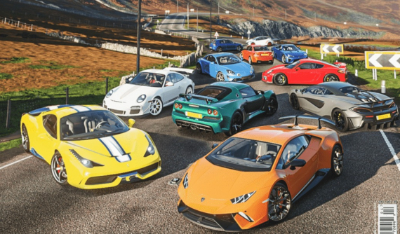 Khâm phục chàng trai tự tái tạo cuốn tạp chí xe 78 trang chỉ bằng hình ảnh chụp trong game