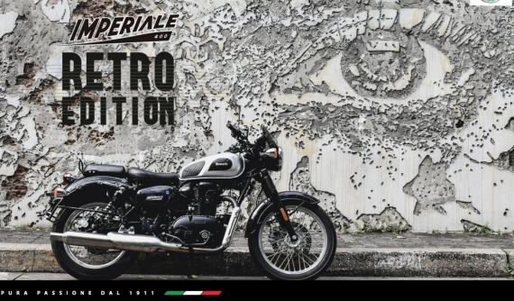 Benelli ra mắt phiên bản Retro Edition đầy quyến rũ dành cho xế cổ Imperiale 400