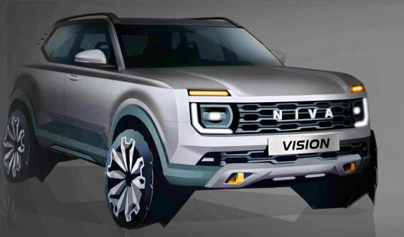 Xe việt dã Lada Niva thế hệ mới được hé lộ thiết kế, ra mắt vào năm 2024