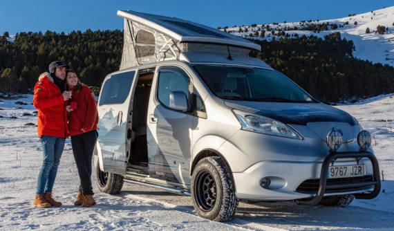 Nissan e-NV200 Winter Camper - Concept van cắm trại chạy điện, vừa tiện nghi vừa thân thiện môi trường