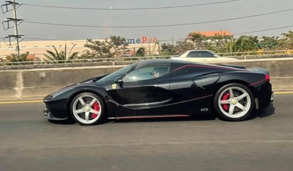 Siêu phẩm Ferrari LaFerrari Aperta cực hiếm lăn bánh tại Thái Lan với biển số tứ quý 8 của nước Campuchia